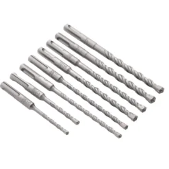 SDS Plus Drill Bit Set (8 Piece)