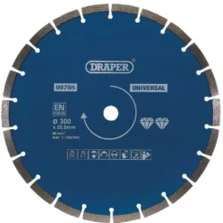 Segmented Diamond Blade, 300mm