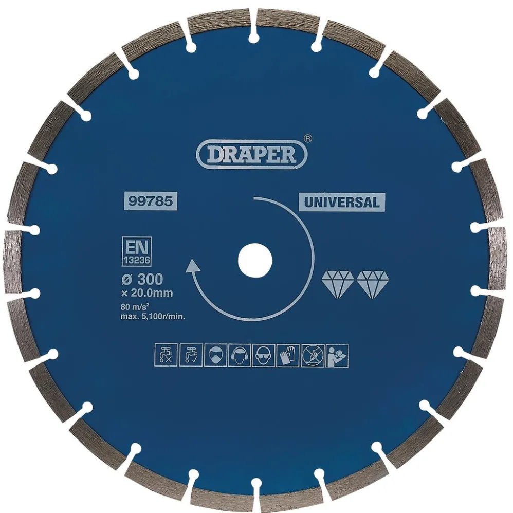 Segmented Diamond Blade, 300mm