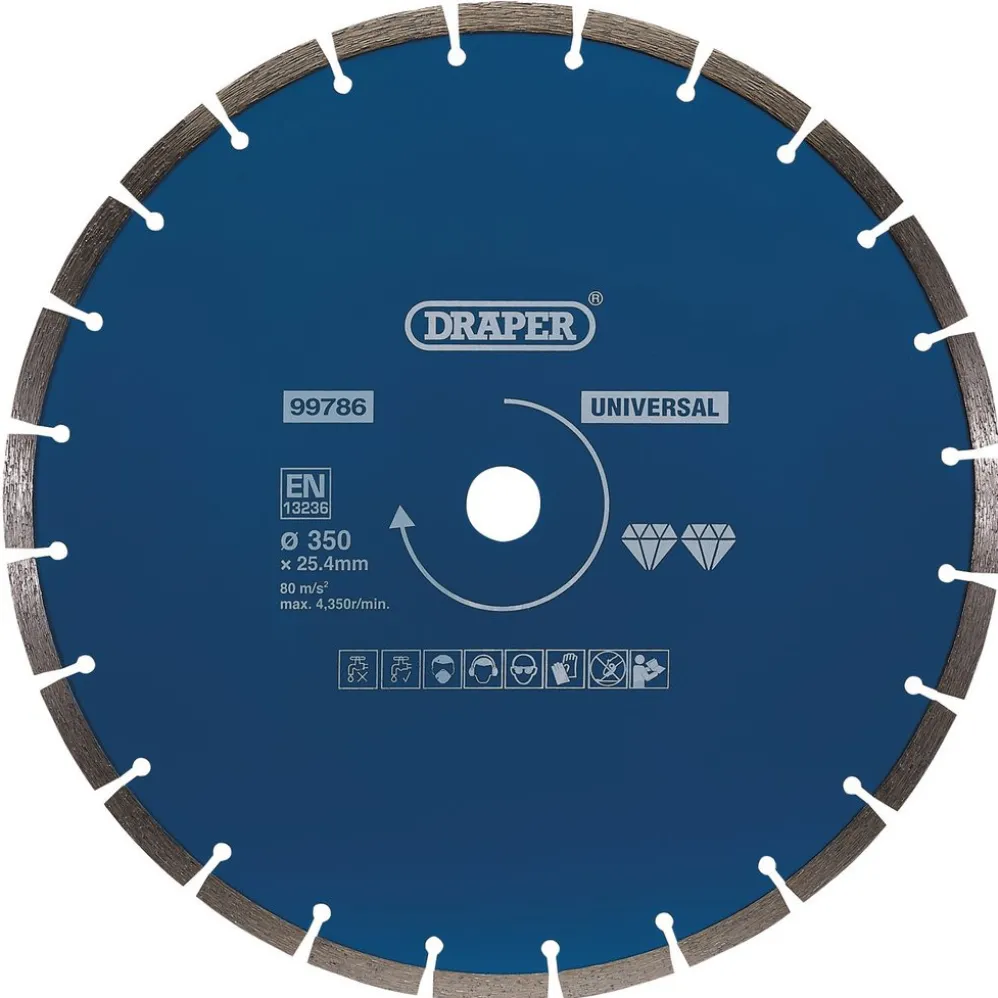 Segmented Diamond Blade, 350mm