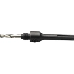Simple Arbor with SDS+ Shank and HSS Pilot Drill for 14 - 30mm Holesaws, 5/16" Thread