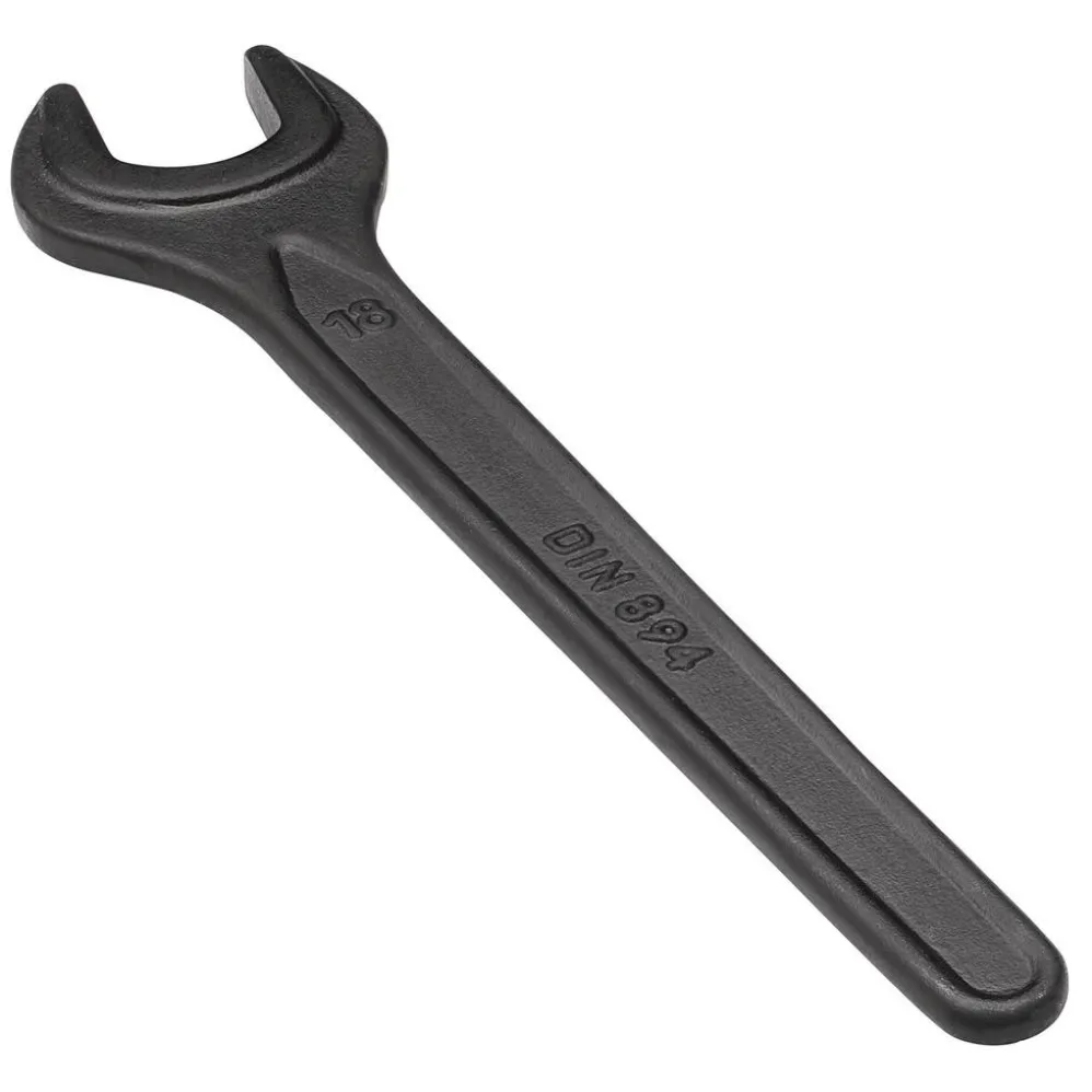 Single Open End Spanner, 18mm