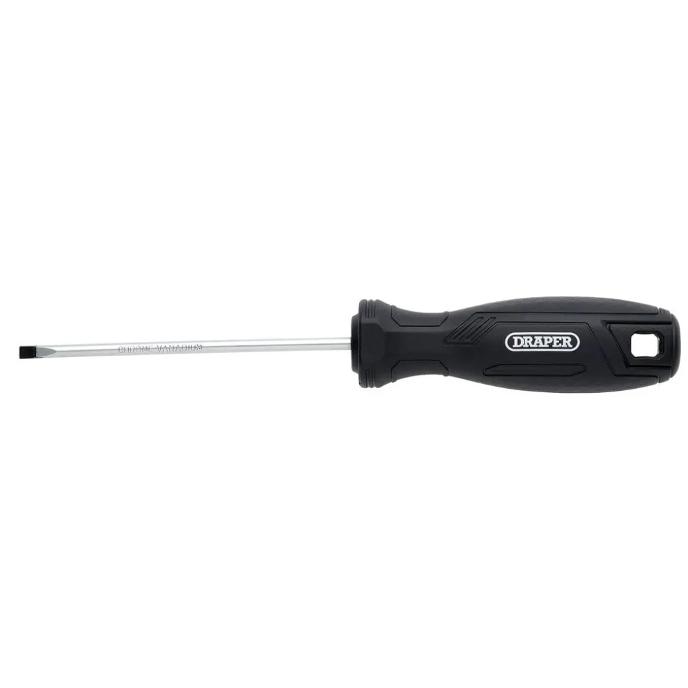 Slotted Parallel Hard Grip Screwdriver, 4 x 100mm