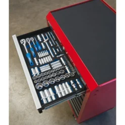 Socket Set in Full Drawer EVA Insert Tray, 1/4