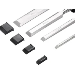 Soft Grip Bevel Edge Wood Chisel Set (4 Piece)