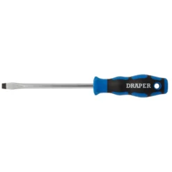 Soft Grip Plain Slot Screwdriver, 8 x 150mm