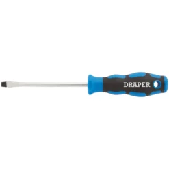 Soft Grip Plain Slot Screwdriver, 5 x 100mm