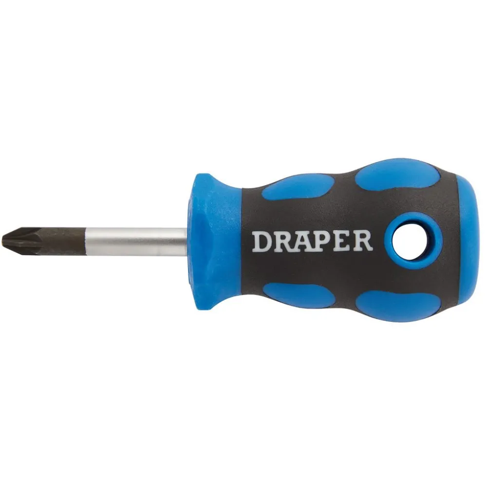 Soft Grip PZ TYPE Screwdriver, No.2 x 38mm