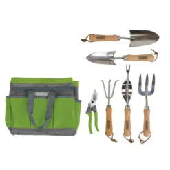 Stainless Steel Garden Tool Set with Storage Bag (8 Piece)