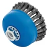 Steel Twist-Knot Wire Cup Brush, 100mm, M14