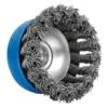 Steel Twist-Knot Wire Cup Brush, 75mm, M14