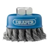 Steel Twist-Knot Wire Cup Brush, 65mm, M14