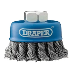 Steel Twist-Knot Wire Cup Brush, 65mm, M14