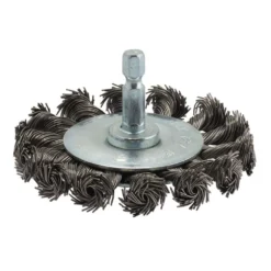 Steel Twist-Knot Wire Wheel Brush, 75mm