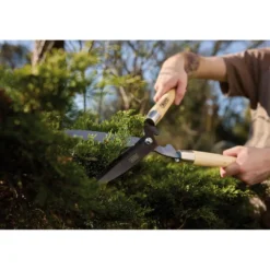 Straight Edge Garden Shears with Ash Handles, 230mm