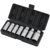 Stud Extractor Set, 3/8" Sq. Dr., 1/2" Sq. Dr. (7 Piece)