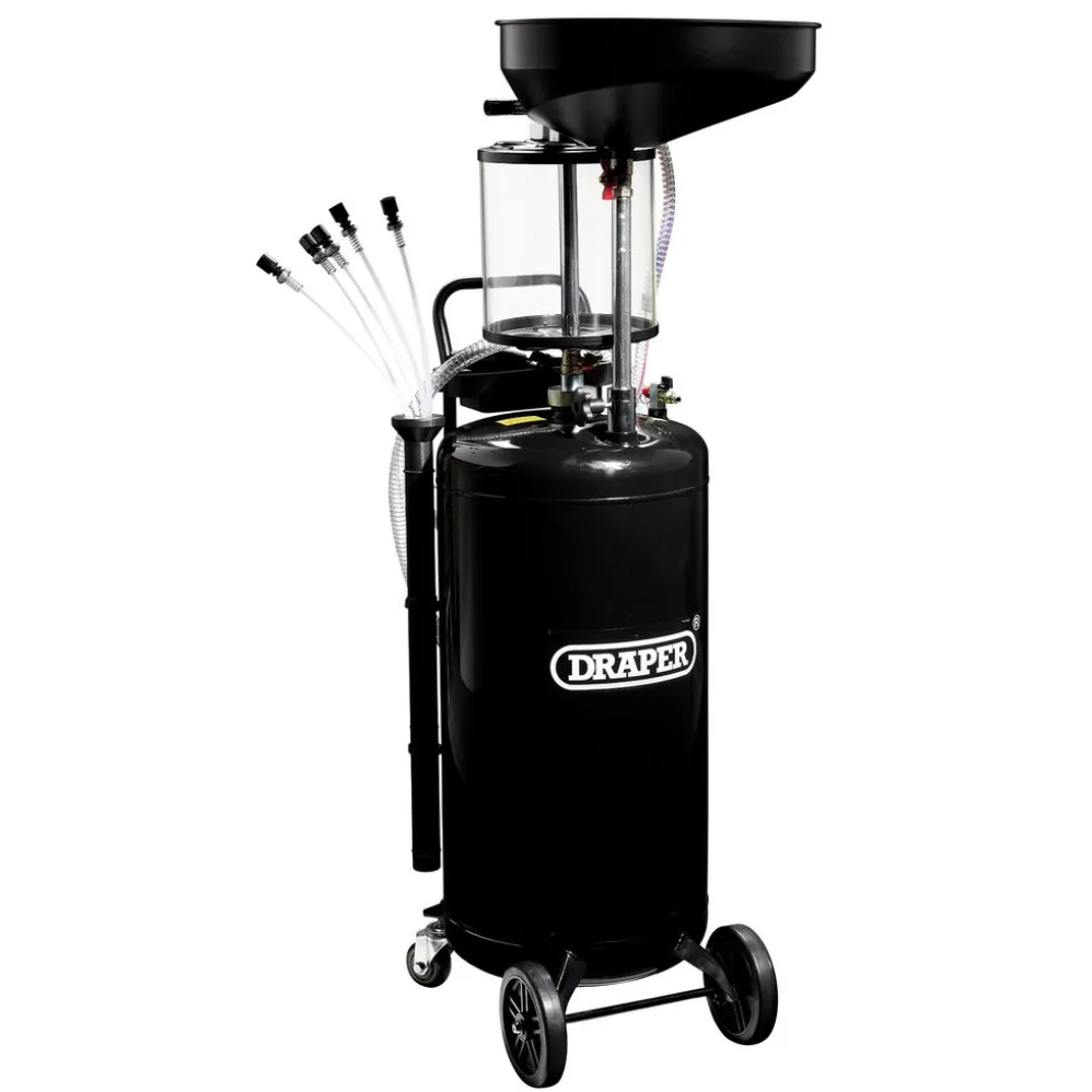 Suction Oil Drainer with Chamber, 90L