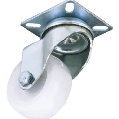 Swivel Plate Fixing Nylon Wheel, 50mm Diameter, S.W.L. 50kg