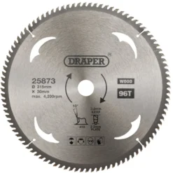 TCT Circular Saw Blade for Wood, 315 x 30mm, 96T