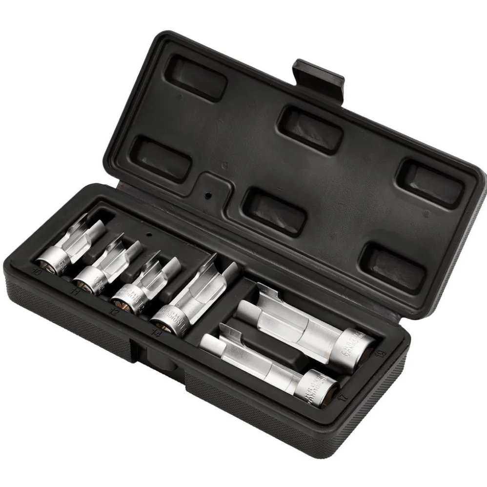 Temperature Sensor Socket Set, 1/2" and 3/8" Sq. Dr. (6 Piece)