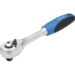 72 Tooth Reversible Soft Grip Ratchets, 3/8" Sq. Dr.