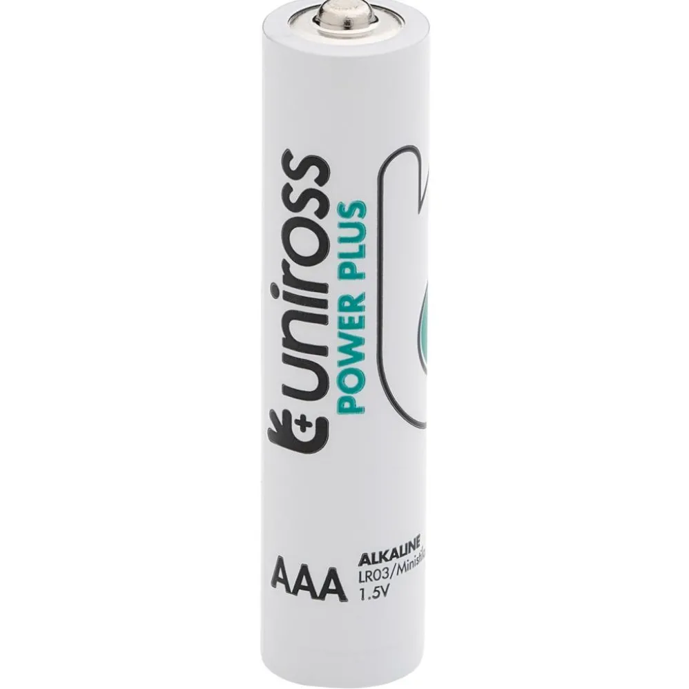 Uniross LR03 AAA Power Plus Alkaline Batteries (Pack of 40)