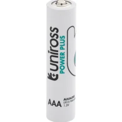 Uniross LR03 AAA Power Plus Alkaline Batteries (Pack of 4)