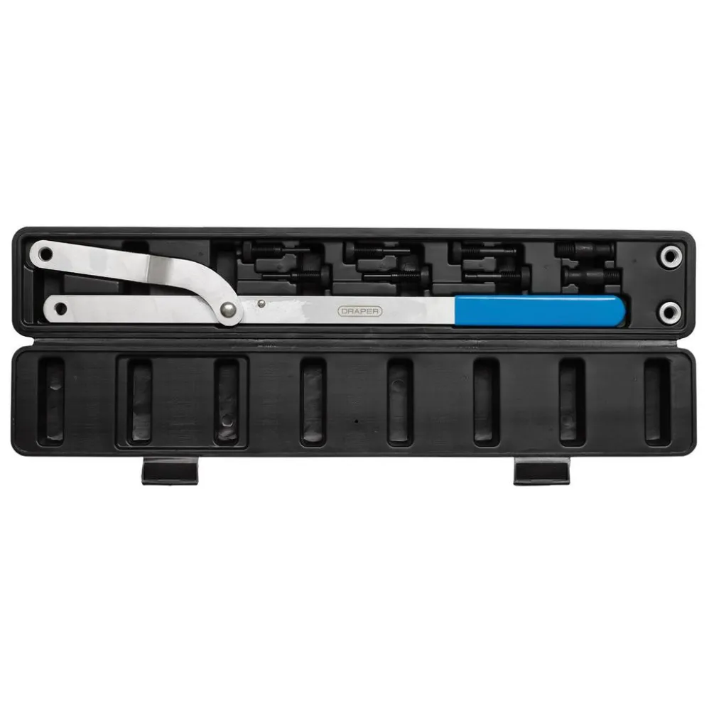 Universal Pulley Holder and Fan Clutch Set (11 Piece)