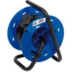 230V Four Socket Industrial Cable Reel, 25m
