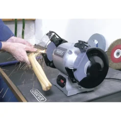 230V Heavy Duty Bench Grinder, 150mm, 370W