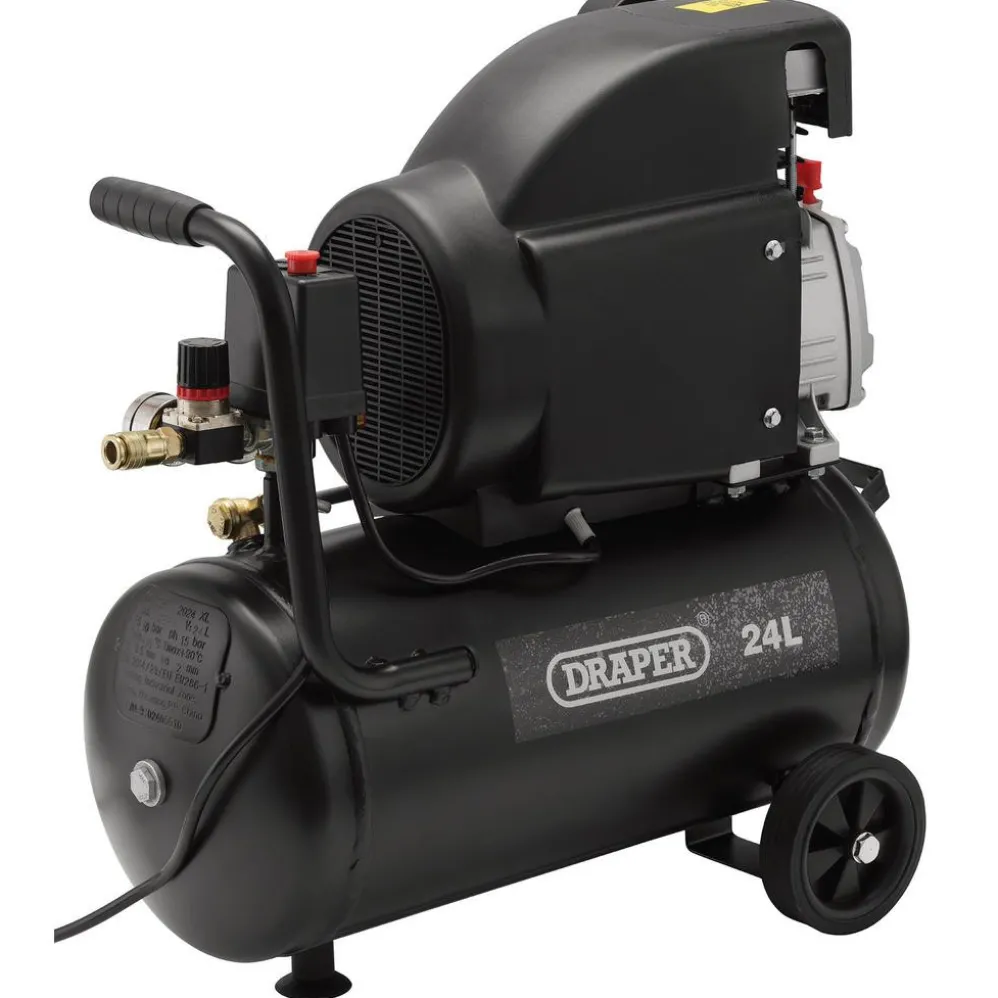 230V 24L Direct Drive Air Compressor, 1.5kW/2hp