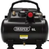 230V 6L Oil-Free Air Compressor, 1.2kW/1.5hp