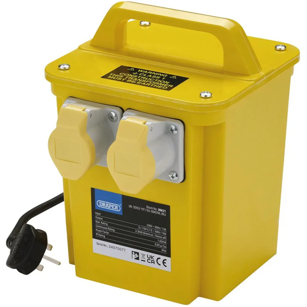 110V Portable Transformer, 3.3kVA