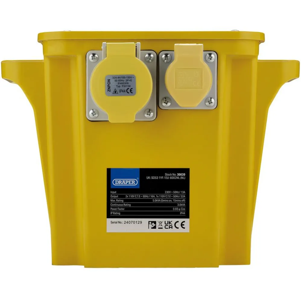 110V Portable Transformer, 5.0kVA