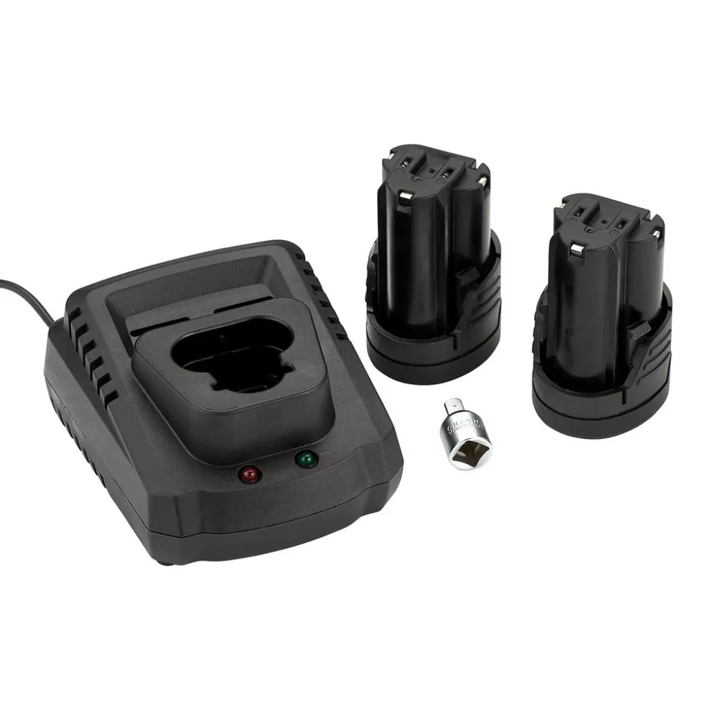 12V Ratchet Kit, 2 x 1.5Ah Batteries, 1 x Fast Charger, 1 x Tool bag