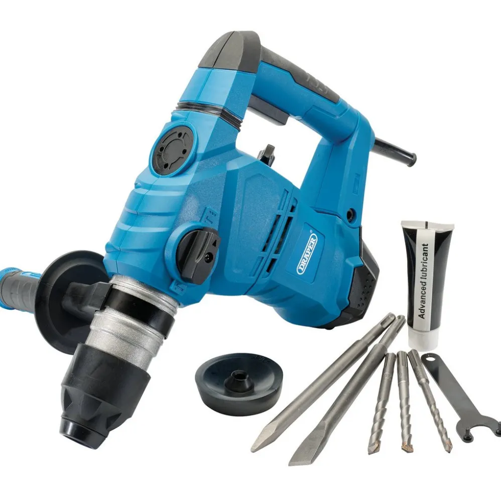 230V SDS+ Rotary Hammer Drill, 4.9kg, 1500W