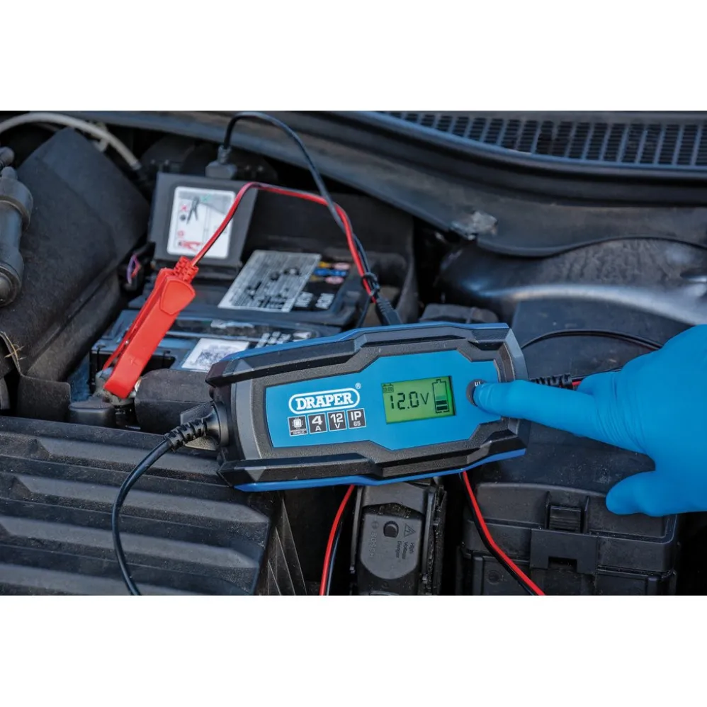 6/12V Smart Charger and Battery Maintainer, 4A