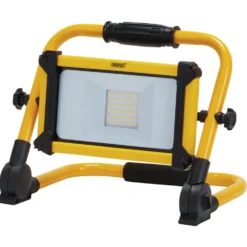 230V SMD LED Rechargeable Folding Site Light, 20W, 2200 Lumens, Power Adaptor Supplied