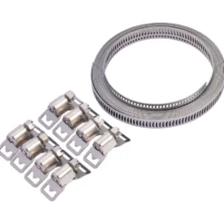 Wide Hose Clamp Set, 8mm