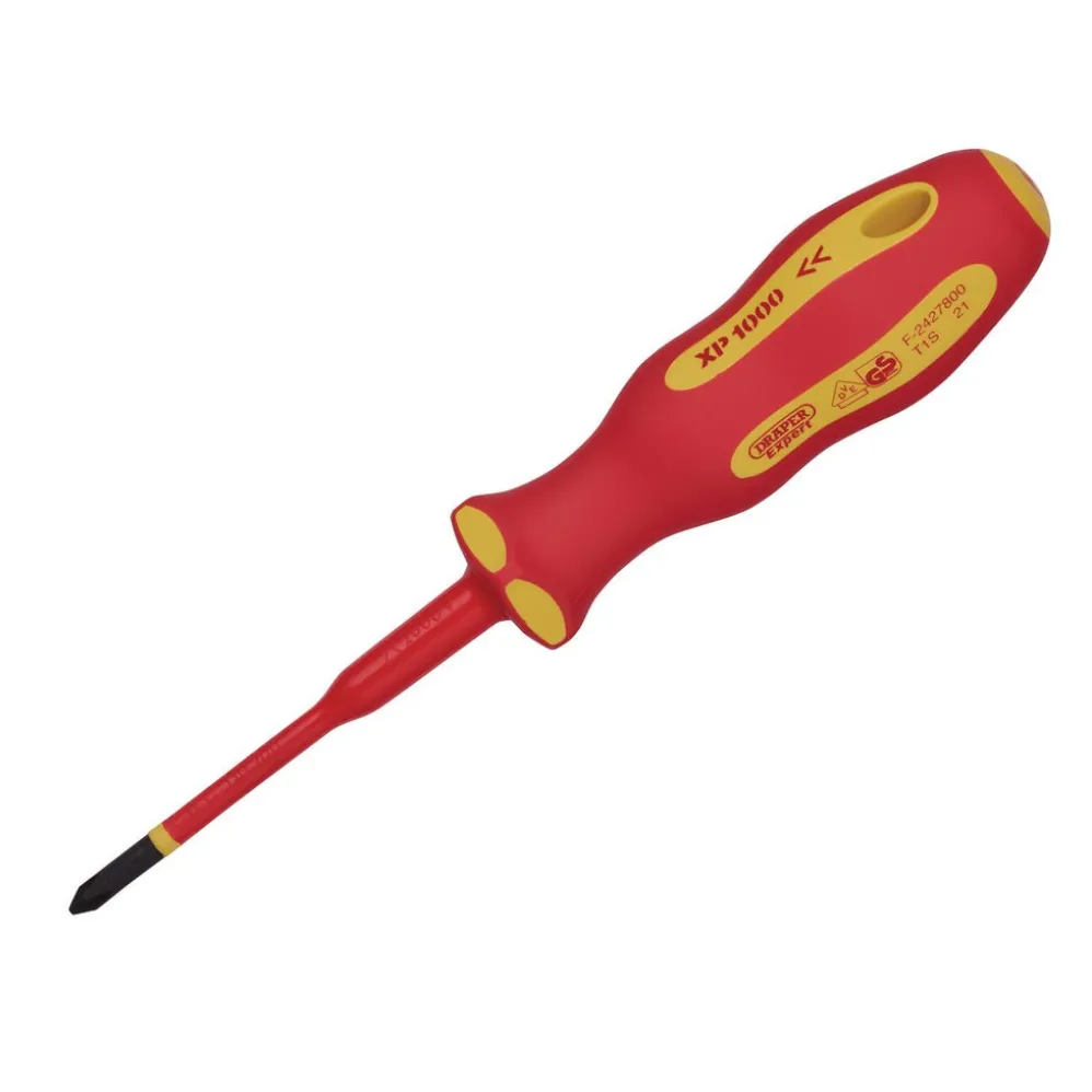 XP1000® VDE Slimline Cross Slot Screwdriver, No.1 x 80mm