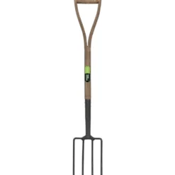 Young Gardener Digging Fork with Ash Handle