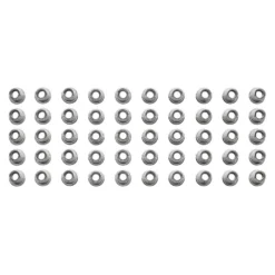 Zinc Plated Threaded Insert Rivet Nuts, M6 x 1.0mm (Pack of 50)
